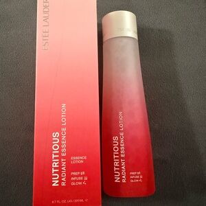 Estee Lauder Nutritious Radiant Essence Lotion - Red Ombre Bottle